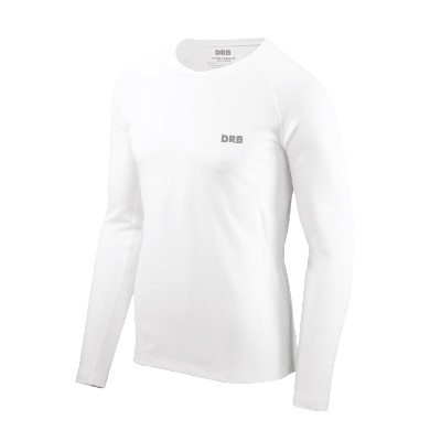 REMERA TERMICA DRIBBLING MICROPOLAR (BLANCO)